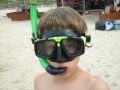 Mój Kuba wolał nurkować niż leżeć na piasku