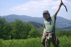 Kuba z mamą weszli na Równicę, brawo!