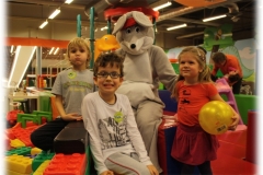 Listopadowe spotkanie z Myszką Norką na placu zabaw Kinderplaneta (fotki od Norki)