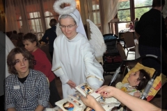 Stara Garbarnia - mikołajki w hospicjum.