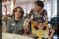 Stara Garbarnia - mikołajki w hospicjum.