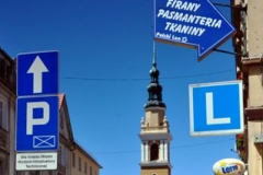 W drodze na Stary Książ - Centrum Świebodzic.