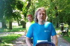 Park Grabiszyński - 10 kilometrów dla Maćka.